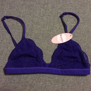 NWT Anemone Purple Bralette